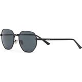 Cerruti 1881 Cr 80097 C4 Geometrik Erkek Güneş Gözlüğü - Gümüş - Siyah