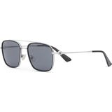 Cerruti 1881 Cr 80114 C1 Dikdörtgen Erkek Güneş Gözlüğü - Silver