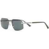 Cerruti 1881 Cr 80125 C3 Geometrik Erkek Güneş Gözlüğü - Metalik