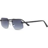Cerruti 1881 Cr 80125 C4 Geometrik Erkek Güneş Gözlüğü - Siyah