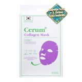 Cerum Yüzde Eriyen Kolajen Maskesi | Kolajen - Hyaluronik Asit - Probiyotik | Canlandırıcı | 1 ADET