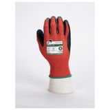 Cerva Vanellus Latex Isı Dirençli Eldiven - Kırmızı - 8