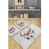 Cervo Banyo Halısı Djt 3lü Set