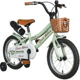 Cesa Bikes Coffee Collectıon 16 Jant Özel Kabartma Etiket Pastel Yeşil Çocuk Bisikleti