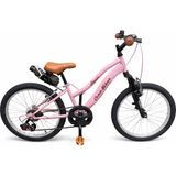 CESA BİSİKLET Cesa Bisiklet Cesa Bike Classic 20 Jant Vitesli Bisiklet Shimano 6-10 Pembe Çocuk Bisikleti