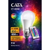 cesaa elektirik Rgb (Renk Değiştiren) Ampul Uzaktan Kumandalı RENKLİ LED AMPUL