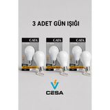 Cesaa Elektrik Cata LED Ampul Günışığı CT-4274 3200K 15 Watt - üç adet
