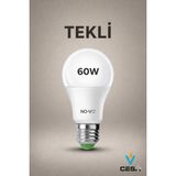 Cesaa Elektrik Novo 9W LED Ampül Beyaz Işık 6500K 60W - tekli