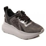 Cesare Paciotti UUHD1TCA Gri Deri Dolgu Topuklu Kadın Sneaker - Grey