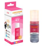 Cescesor Canon GI-43 Kırmızı Magenta 60 ml Mürekkep
