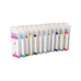 Cescesor Canon IPF5000/5100/6100 Uyumlu Kolay Dolan Kartuş - 12 RENK-PFI-101, PFI-103 (Muadil) - Renkli