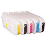 Cescesor Canon IPF810/815/820/825 Uyumlu Kolay Dolan Kartuş - 5 RENK-PFI-303 Veya 703 (Muadil) - Renkli