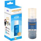 Cescesor Epson 108 70 ml Mavi Mürekkep