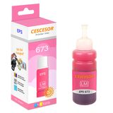 Cescesor Epson 673 70 ml Açık Kırmızı Mürekkep
