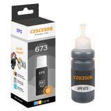Cescesor Epson 673 70 ml Siyah Mürekkep