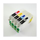 Cescesor Epson T0891-T0894 Muadil Kolay Dolan Kartuş - 4 Renk - Renkli