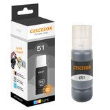Cescesor HP GT51 GT52 Siyah 90 ml Mürekkep