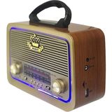 Cesicey Harvox Nostaljik Radyo Fenerli Bluetoothlu Mp3 Çalar Müzik Kutusu