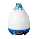 Çeşithane 300Ml Ahşap Desenli Aroma Difüzör Ultrasonik Hava Nemlendirici Led