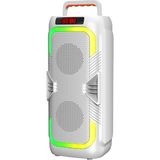 Çeşithane ABS-4220W Taşınabilir Bluetooth Hoparlör Çift Hoparlörlü - Beyaz