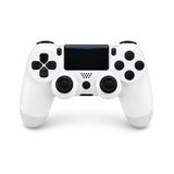 Çeşithane Doubleshock 4 Kablosuz Oyun Kolu – PS4 / PC/Android Uyumlu, Bluetooth Gamepad, Titreşimli, Touchpad & Gyro Sensörlü Kontrolcü (Beyaz)
