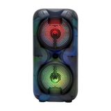 Çeşithane Işıklı Bluetooth Speaker – RGB LED Işıklı Kablosuz Hoparlör, Yüksek Ses Kaliteli Taşınabilir Müzik Speaker