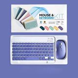 Çeşithane Kablosuz Gaming Klavye Mouse Set 2.4g Bağlantılı Rgb Işıklı Oyuncu Seti - Mor
