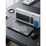 Çeşithane Kablosuz Gaming Klavye Mouse Seti 2.4G, 79 Tuşlu Kompakt Oyuncu Klavyesi ve Mouse Combo