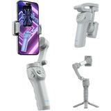 Çeşithane M01 Tripod Telefon Standı Işıklı Kamera Sabitleyici Ring Light Destekli Canlı Yayın Tripodu Katlanabilir Seyahat Tripod Stabilizer