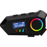 Çeşithane Motosiklet Kaskı Bluetooth Kulaklık Seti - Akıllı Kask Aksesuarı, Eller Serbest Çağrı Cevaplama ve Yüksek Ses Kaliteli Sürüş - Siyah