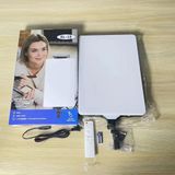 Çeşithane RL-19 LED Video Işığı – Telefon Tutuculu Masaüstü Yayın Lambası, TikTok YouTube Çekim Işığı, USB Kontrollü Soft Panel LED Işık