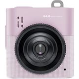Çeşithane S5S6 Mini Dijital Kamera 64MP IPS Ekran Taşınabilir Vlog-Mor