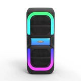 Çeşithane Twin Dual 8 İnç Kablosuz Parti Hoparlörü - 16W Güçlü Woofer, Rgb Led Işıklı, Tws Destekli Ve Şarj Edilebilir Taşınabilir Bluetooth Sistemi