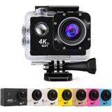 Çeşithane Wifi Spor Kamera – 4K Ultra Hd Aksiyon Kamerası, 30M Su Geçirmez, 2” Geniş Açı Ekran, Mini Outdoor Kamera, 900MAH Harici Pilli 4K Action