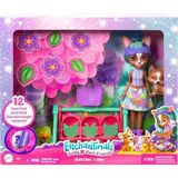 Çeşitli Enchantimals Bestie Reveal Yakın Arkadaş Bebekler HLK83 Renkli Aksesuarlarla Eğlenceli Oyun Seti