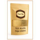 çeşmi şifa Toz Jelatin 500 Gr %100 Saf Yerli Sığır Jelatini 240 Bloom