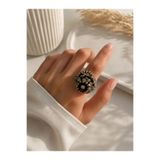 Ceso Accesories Otantik Vintage Tasarım Ayarlanabilir Bronz Yüzük