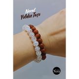 CessNova Sertifikalı Yıldız Taşı Ve Necef Bileklik Seti (TAŞ BOYUTU 8MM)