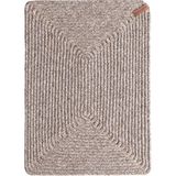 Cesta El Yapımı Örgü Natural Dikdörtgen Amerikan Servis 32x45 4010 - 32 x 45 cm