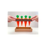 CESTOPİENO Havuç Bahçesi Etkinliği Oyuncak Eğitim Seti, 5x18 cm