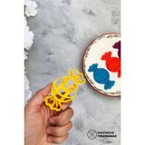 Cestopieno Sarı Şeker Hamur Şekillendirici / Kurabiye Kalıbı (Bayram Şekeri)