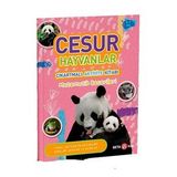 Cesur Hayvanlar Çıkartmalı Aktivite Kitabı Matematik Becerileri