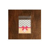 ÇET PACK 50 ADET PEMBE KREM DANTEL ŞEKER KURABİYE POŞETİ BABY SHOWER DOĞUM GÜNÜ HEDİYE PAKETİ JELATİNİ 10X14