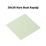 Çet-San Buat Kapağı Plastik 20X20 Kare