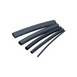 Çet-San Makaron 13 mm Isı İle Daralan Siyah 5 Metre