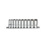 Ceta 10 Parça 3/8” 6 Köşe Derin Lokma Anahtar Takımı - C14-Rh10