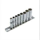 Ceta 8 Parça 1/4" 6 Köşe Derin Lokma Anahtar Takımı (Raylı) - C04-RH08