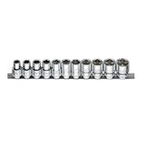 Ceta Form 10-22 mm 1/2'' Raylı Lokma Takımı 11 Parça C22-RH11