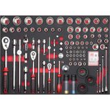 Ceta Form 114 Parça 1/4"+3/8"+1/2"lokma Takımı/eva'lı C99-E114H2