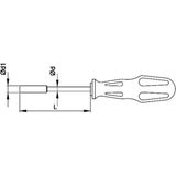 Ceta Form 1311M Torex Lokma Uçlu 11x125 mm Tornavida